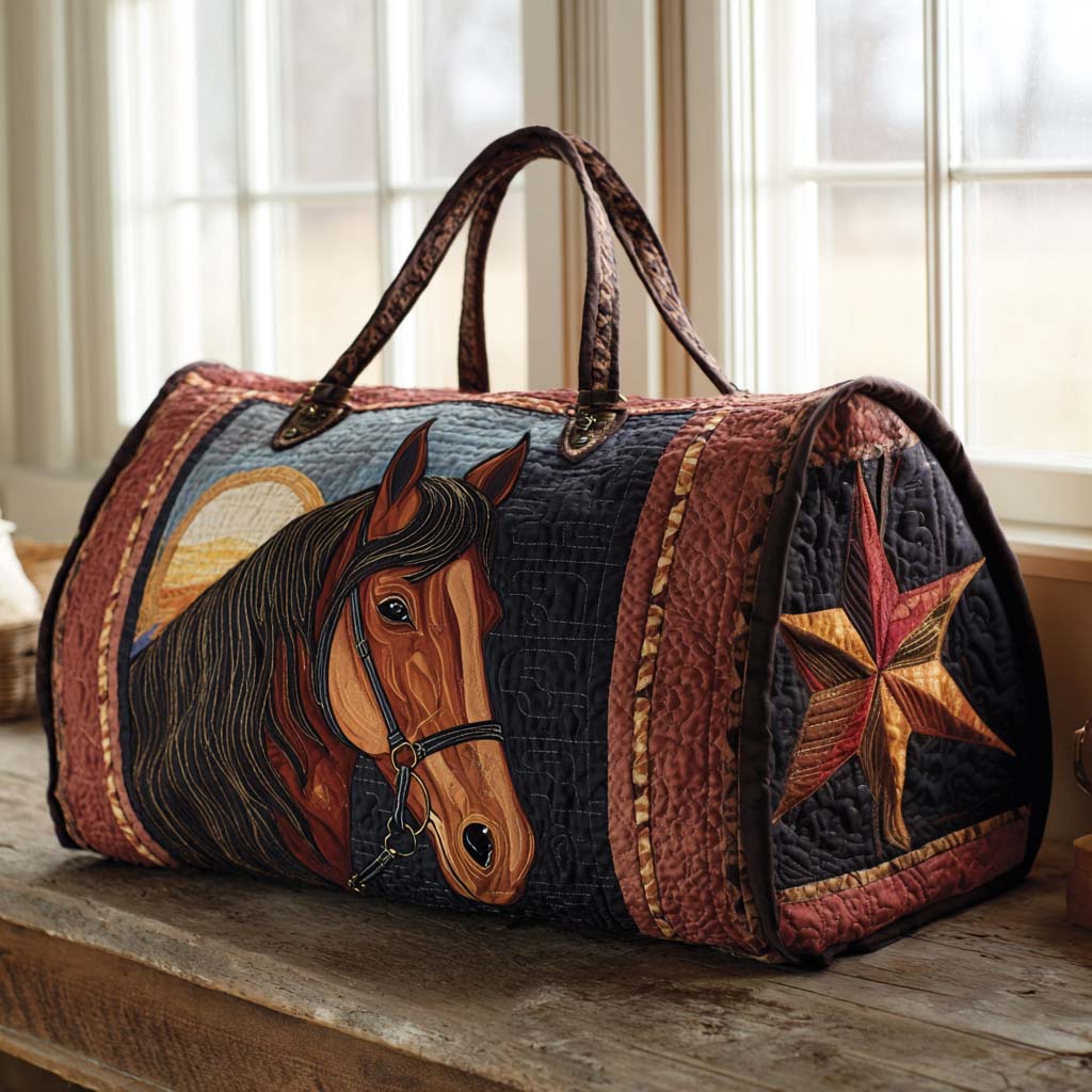 Padded Travel Bag - Prairie Horse