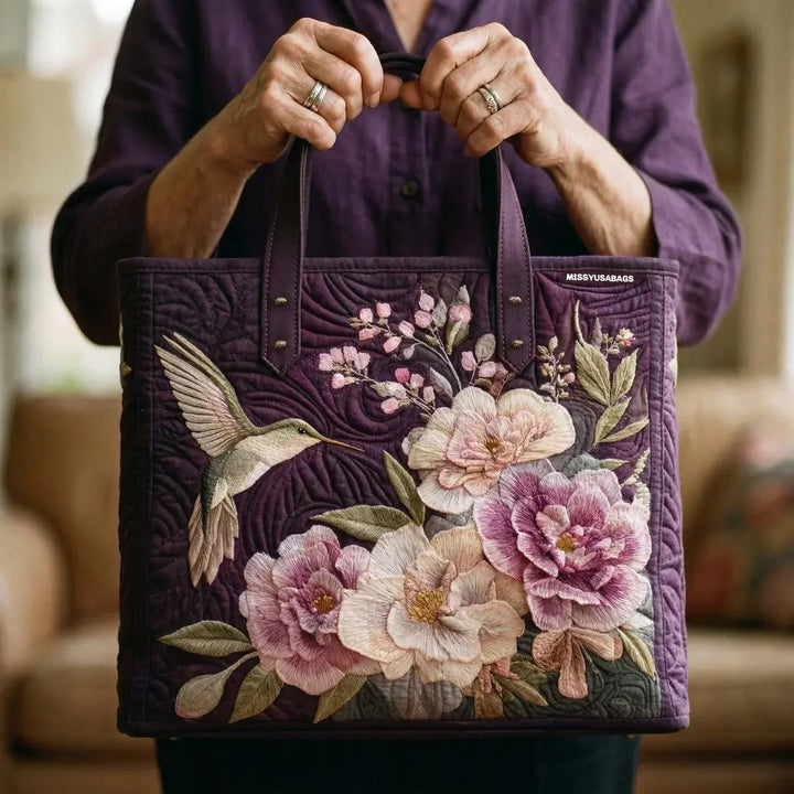 Handcrafted Bag | Hummingbirds